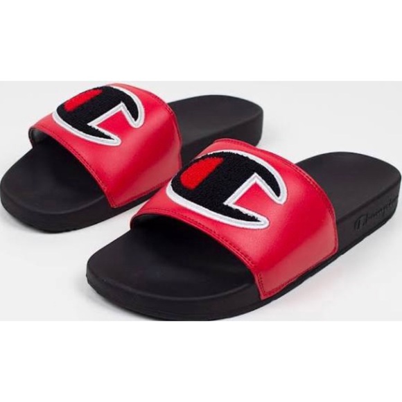 champion chenille slides